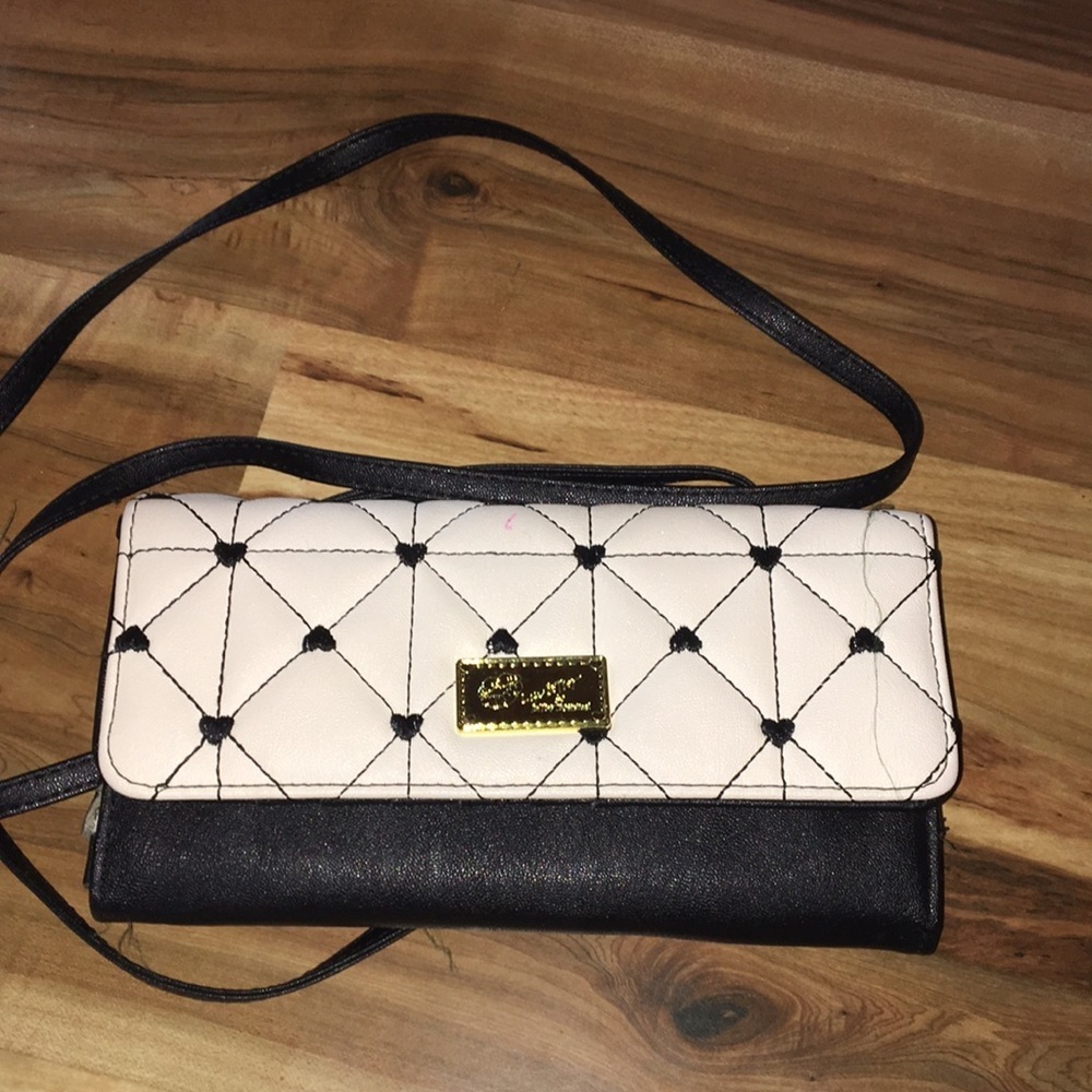 Love Betsey by Betsey Johnson Crossbody/Clutch/Wristlet.